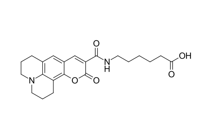 Chemical Structure - Coumarin 343 X carboxylic acid (A270131) - Antibodies.com