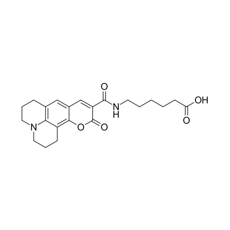 Chemical Structure - Coumarin 343 X carboxylic acid (A270131) - Antibodies.com