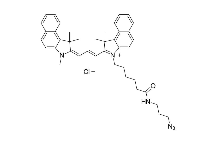 Chemical Structure - Cyanine 3.5 azide (A270135) - Antibodies.com