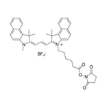 Chemical Structure - Cyanine 3.5 NHS ester (A270137) - Antibodies.com
