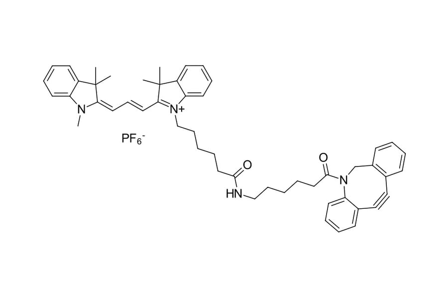 Chemical Structure - Cyanine 3 DBCO (A270143) - Antibodies.com
