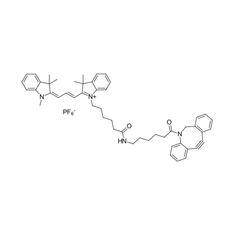 Chemical Structure - Cyanine 3 DBCO (A270143) - Antibodies.com