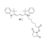 Chemical Structure - Cyanine 3 NHS ester (A270146) - Antibodies.com