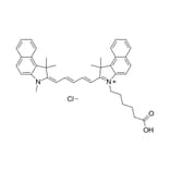 Chemical Structure - Cyanine 5.5 carboxylic acid (A270153) - Antibodies.com