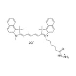 Chemical Structure - Cyanine 5.5 hydrazide (A270155) - Antibodies.com