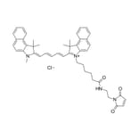 Chemical Structure - Cyanine 5.5 maleimide (A270156) - Antibodies.com