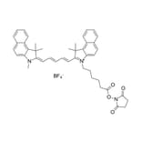 Chemical Structure - Cyanine 5.5 NHS ester (A270157) - Antibodies.com