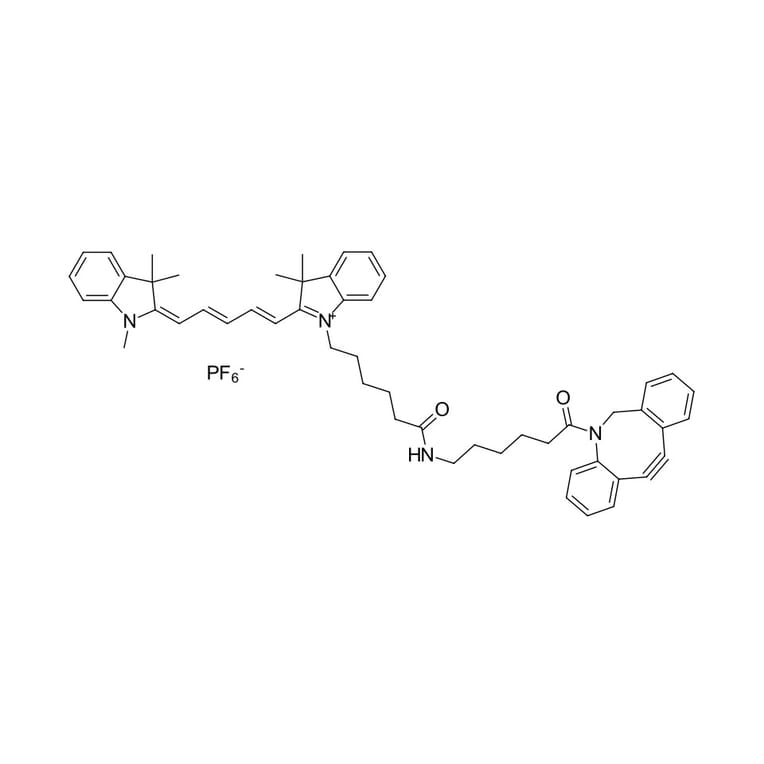 Chemical Structure - Cyanine 5 DBCO (A270166) - Antibodies.com