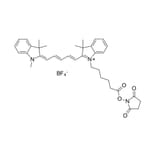 Chemical Structure - Cyanine 5 NHS ester (A270169) - Antibodies.com