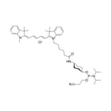 Chemical Structure - Cyanine 5 phosphoramidite (A270171) - Antibodies.com
