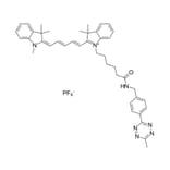 Chemical Structure - Cyanine 5 tetrazine (A270172) - Antibodies.com