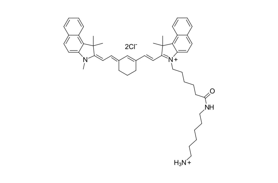 Chemical Structure - Cyanine 7.5 amine (A270174) - Antibodies.com