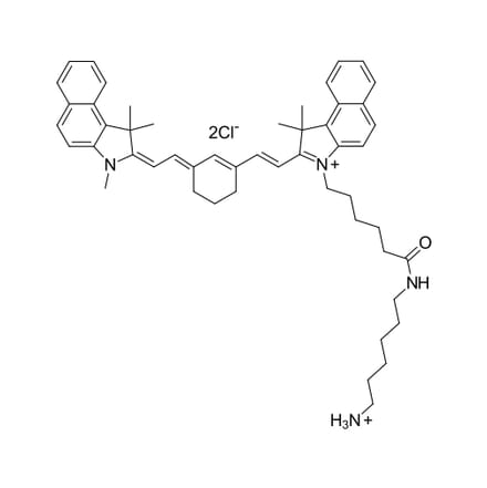 Chemical Structure - Cyanine 7.5 amine (A270174) - Antibodies.com