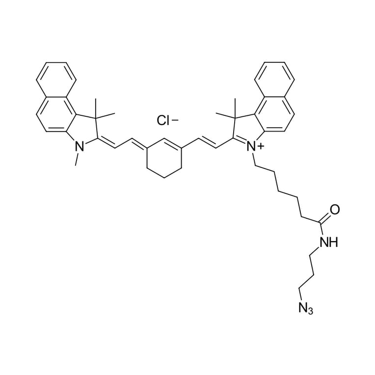 Chemical Structure - Cyanine 7.5 azide (A270176) - Antibodies.com