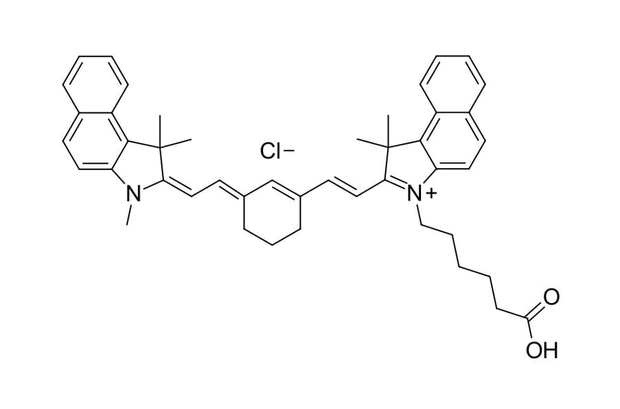 Chemical Structure - Cyanine 7.5 carboxylic acid (A270177) - Antibodies.com