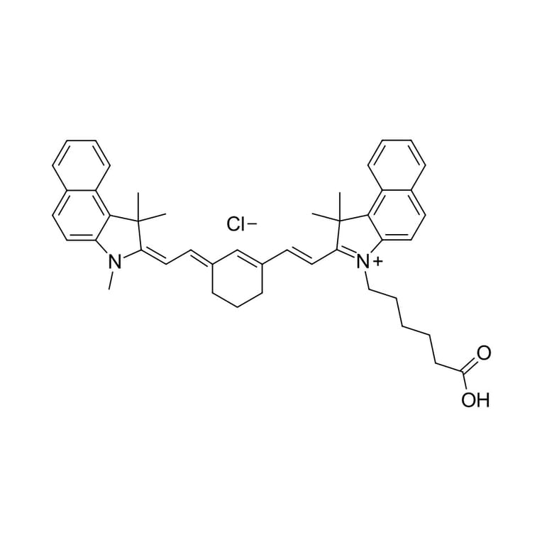 Chemical Structure - Cyanine 7.5 carboxylic acid (A270177) - Antibodies.com