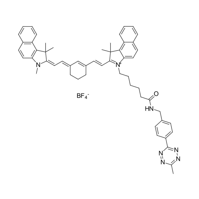 Chemical Structure - Cyanine 7.5 tetrazine (A270181) - Antibodies.com