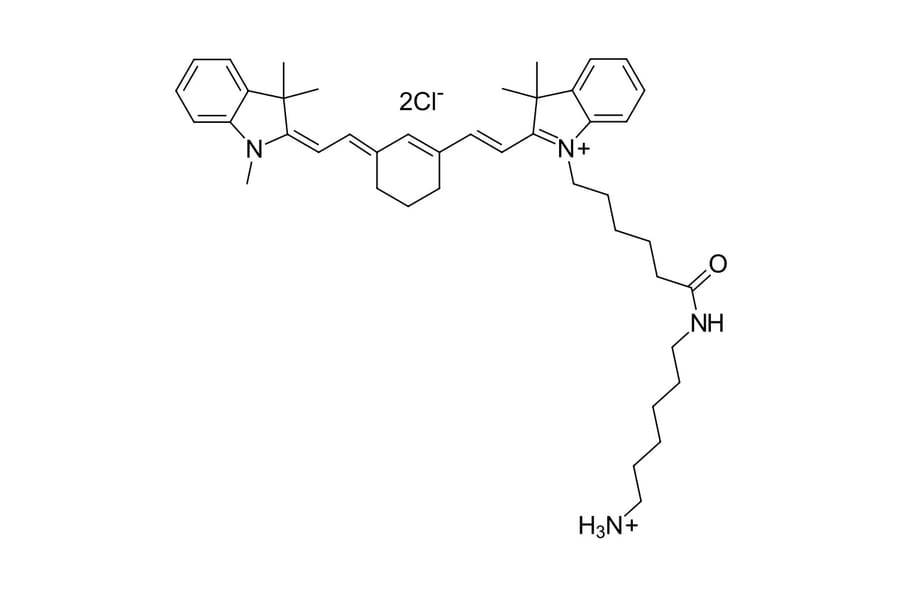 Chemical Structure - Cyanine 7 amine (A270183) - Antibodies.com