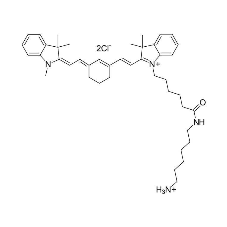 Chemical Structure - Cyanine 7 amine (A270183) - Antibodies.com