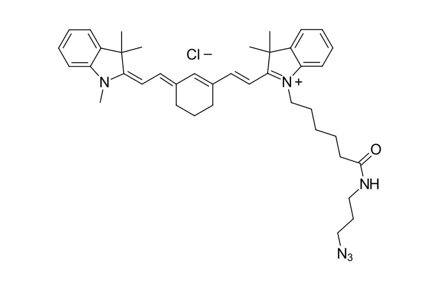 Chemical Structure - Cyanine 7 azide (A270185) - Antibodies.com