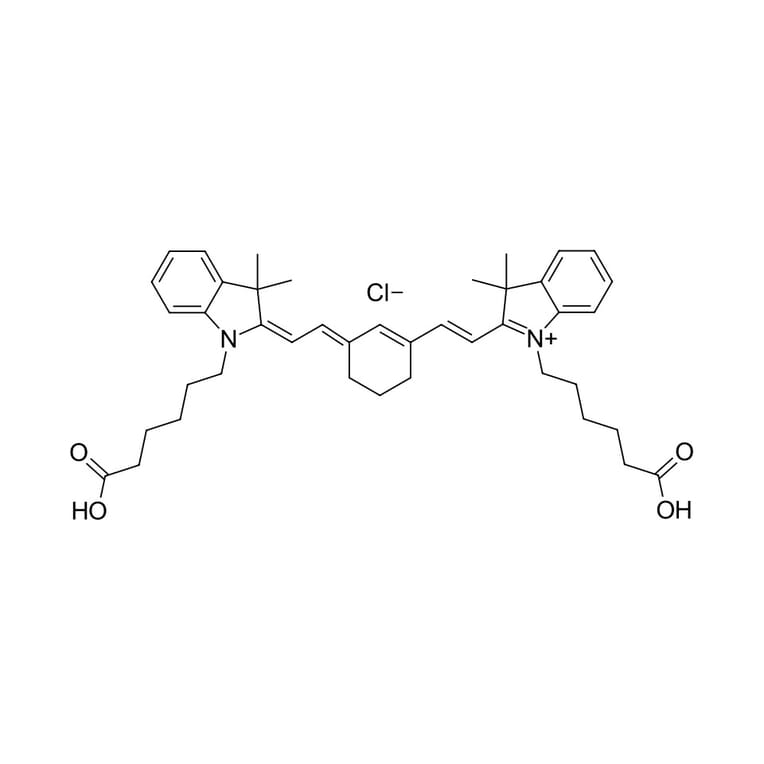 Chemical Structure - Cyanine 7 dicarboxylic acid (A270188) - Antibodies.com