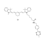 Chemical Structure - Cyanine 7 tetrazine (A270192) - Antibodies.com