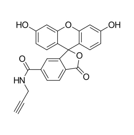 Chemical Structure - FAM alkyne, 6-isomer (A270205) - Antibodies.com