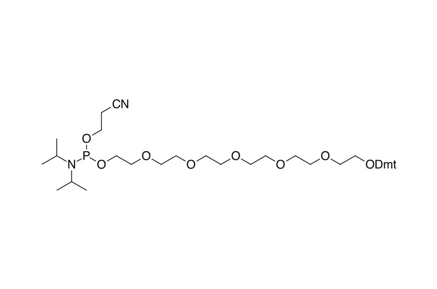 Chemical Structure - Hexaethylene glycol phosphoramidite (A270222) - Antibodies.com