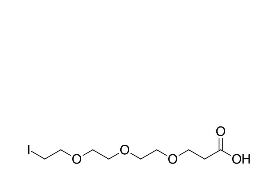 Chemical Structure - Iodo-PEG3-Acid (A270227) - Antibodies.com