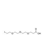 Chemical Structure - Iodo-PEG3-Acid (A270227) - Antibodies.com