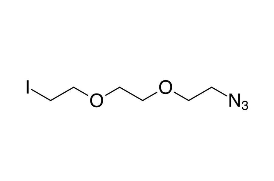Chemical Structure - Iodo-PEG3-azide (A270228) - Antibodies.com