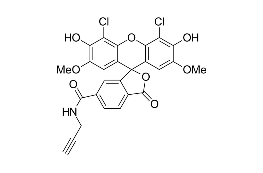 Chemical Structure - JOE alkyne, 6-isomer (A270230) - Antibodies.com