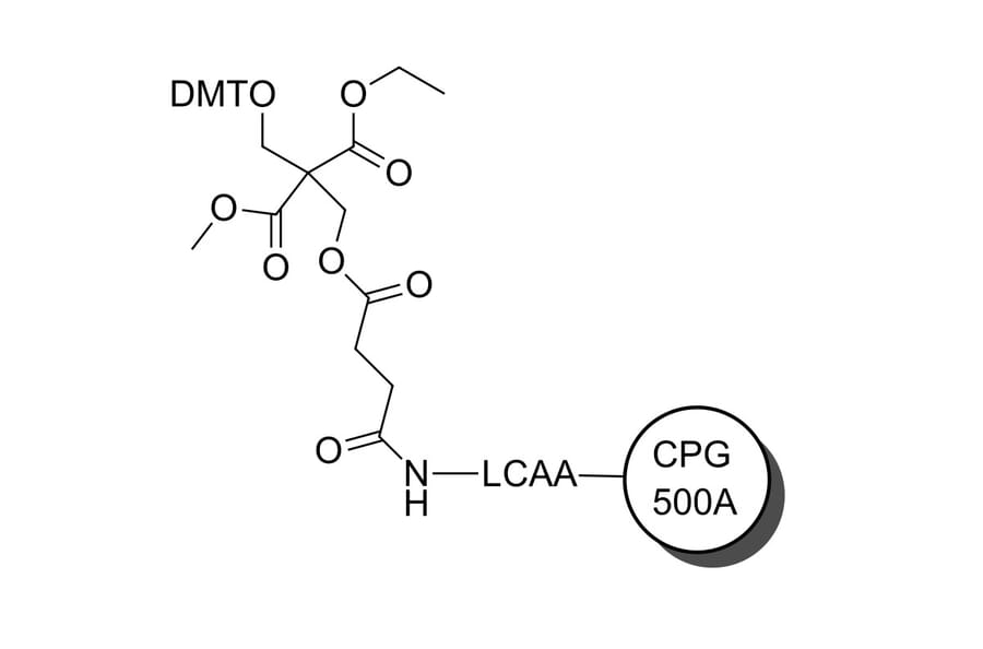 Chemical Structure - Phosphate CPG 500 Solid Support (A270241) - Antibodies.com