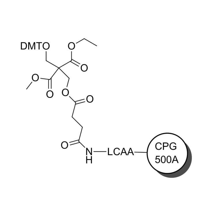 Chemical Structure - Phosphate CPG 500 Solid Support (A270241) - Antibodies.com