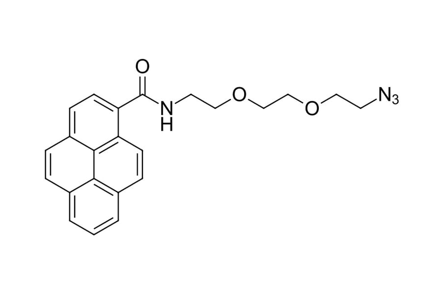 Chemical Structure - Pyrene azide 1 (A270246) - Antibodies.com