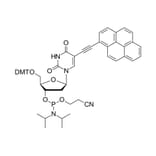 Chemical Structure - Pyrene phosphoramidite dU (A270252) - Antibodies.com