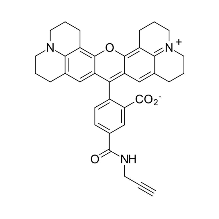 Chemical Structure - ROX alkyne, 5-isomer (A270260) - Antibodies.com