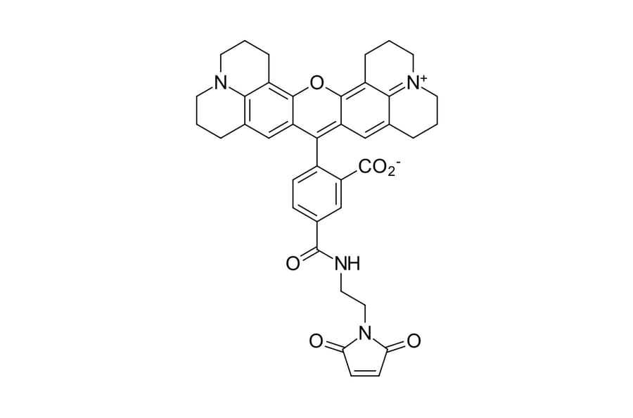 Chemical Structure - ROX maleimide, 5-isomer (A270264) - Antibodies.com