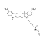 Chemical Structure - Sulfo-Cyanine 3 alkyne (A270272) - Antibodies.com