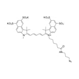 Chemical Structure - Sulfo-Cyanine 5.5 azide (A270283) - Antibodies.com
