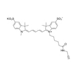 Chemical Structure - Sulfo-Cyanine 5 alkyne (A270289) - Antibodies.com