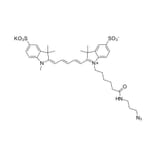 Chemical Structure - Sulfo-Cyanine 5 azide (A270291) - Antibodies.com