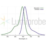 Fluorescence Spectra - Sulfo-Cyanine 5 maleimide (A270296) - Antibodies.com