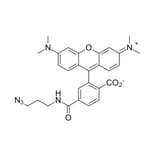 Chemical Structure - TAMRA azide, 6-isomer (A270320) - Antibodies.com