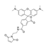 Chemical Structure - TAMRA maleimide, 5-isomer (A270322) - Antibodies.com