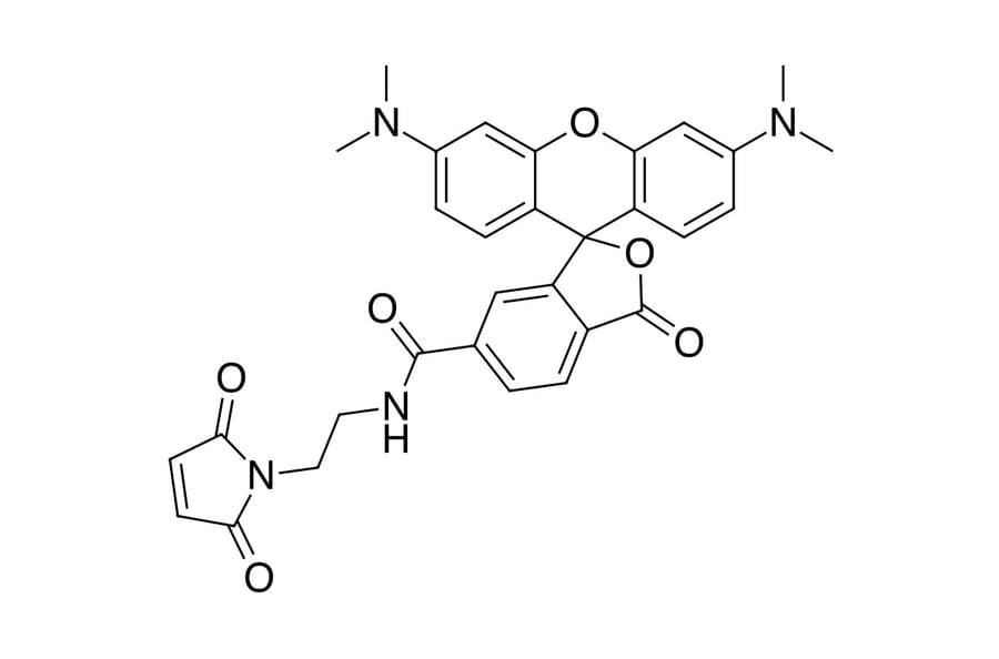 Chemical Structure - TAMRA maleimide, 6-isomer (A270323) - Antibodies.com