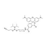 Chemical Structure - TAMRA phosphoramidite, 5-isomer (A270325) - Antibodies.com