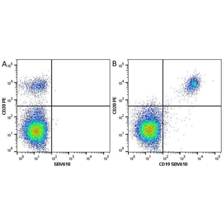 Flow Cytometry - Anti-CD20 Antibody [2H7] (PE) (A279241) - Antibodies.com