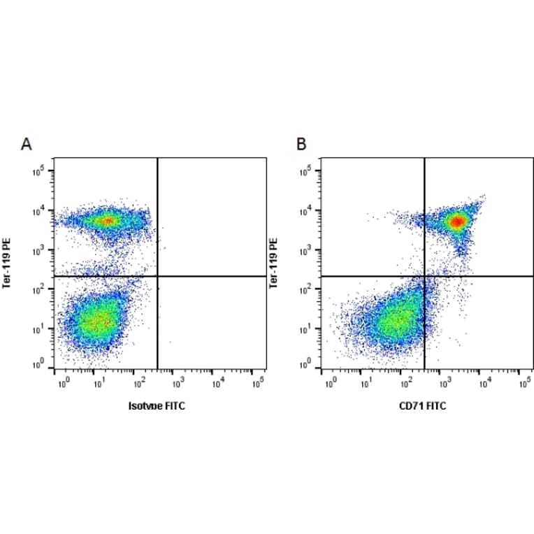 Flow Cytometry - Anti-Transferrin Receptor Antibody [8D3] (FITC) (A279543) - Antibodies.com