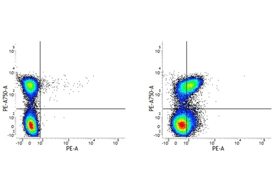 Flow Cytometry - Anti-SLAM / CD150 Antibody [9D1] (PE) (A279567) - Antibodies.com
